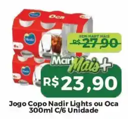 Mart Minas Jogo Copo Nadir Lights ou Oca oferta