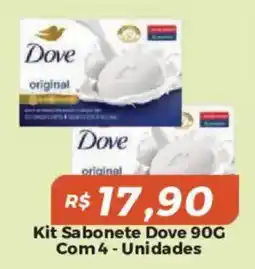Mart Minas Kit Sabonete Dove oferta