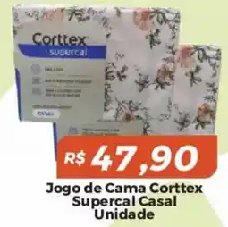 Mart Minas Jogo de cama corttex supercal casal oferta