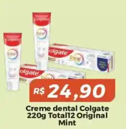 Mart Minas Creme dental colgate total12 original mint oferta