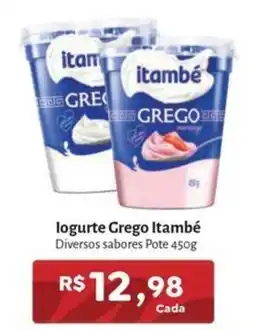 Novo Atacarejo Iogurte grego itambé oferta