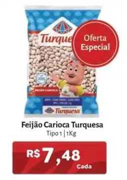 Novo Atacarejo Feijão carioca turquesa oferta