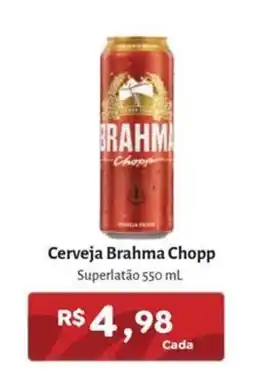 Novo Atacarejo Cerveja brahma chopp oferta