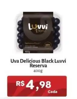 Novo Atacarejo Uva delicious black luvvi reserva oferta