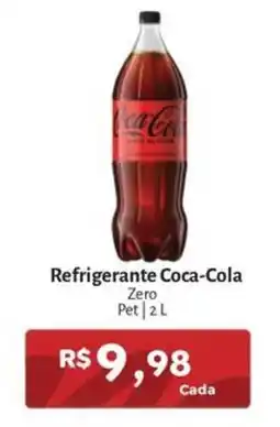 Novo Atacarejo Refrigerante coca-cola zero oferta