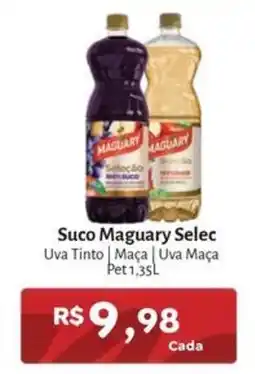 Novo Atacarejo Suco maguary selec uva tinto maça uva maça oferta