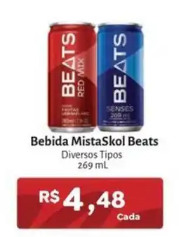 Novo Atacarejo Bebida MistaSkol Beats Diversos Tipos oferta