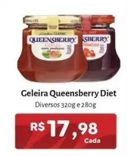 Novo Atacarejo Geleira Queensberry Diet oferta