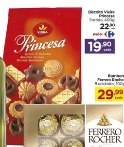 Carrefour Biscoito vieira princesa sortido oferta