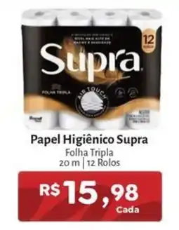 Novo Atacarejo Papel Higiênico Supra oferta