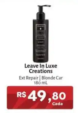 Novo Atacarejo Leave In Luxe Creations Ext Repair | Blonde Car oferta