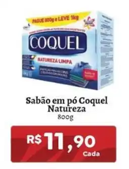 Novo Atacarejo Sabão em pó Coquel Natureza oferta