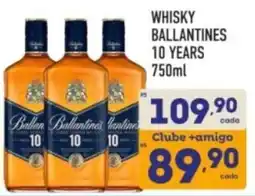 Supermercados Avenida whisky ballantines 10 years oferta