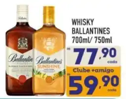 Supermercados Avenida whisky ballantines oferta