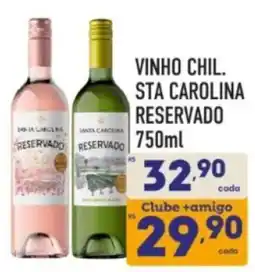 Supermercados Avenida vinho chil. sta carolina reservado oferta