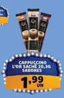 Rede Opa Cappuccino l'or sache 20,3g sabores oferta