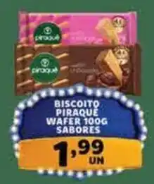 Rede Opa Biscoito piraque wafer 100g sabores oferta