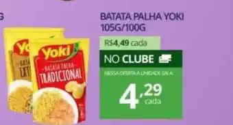 Pais e Filhos Supermercados Batata Palha Yoki 105g/100g oferta