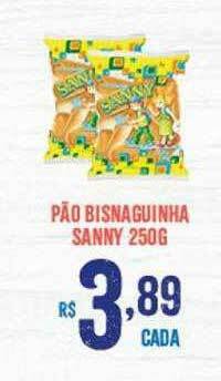 Bahamas Supermercados Pão Bisnaguinha Sanny oferta