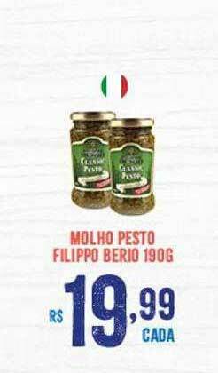 Molho Pesto Filippo Berio