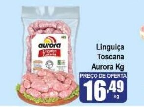 Higa's Supermercado Linguica Toscana Aurora 1kg oferta