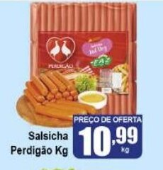 Higa's Supermercado Salsicha Perdigao 1kg oferta
