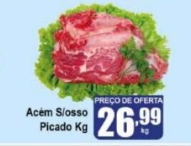 Higa's Supermercado Acem s/ Osso Picado 1kg oferta