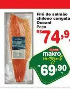 Carrefour Filé de salmão oceani oferta