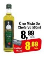 Higa's Supermercado Oleo Misto do Chefe Vd 500ml oferta