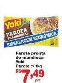 Carrefour Farofa pronta yoki oferta