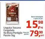 Nabrasa - linguiça toscana congelada na brasa