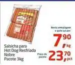 Tenda Atacado Nobre - salsicha para hot dog resfriada oferta