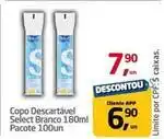 Tenda Atacado Select - copo descartável select branco oferta