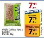 Tenda Atacado Kicaldo - feijão carioca tipo 1 oferta