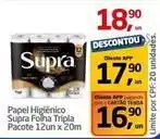 Tenda Atacado Supra - papel higiênico folha tripla oferta