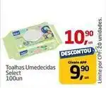 Tenda Atacado Select - toalhas umedecidas 100un oferta