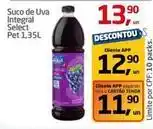 Tenda Atacado Select - suco de uva integral oferta