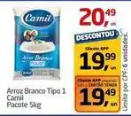 Tenda Atacado Camil - arroz branco tipo 1 oferta