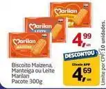 Tenda Atacado Marilan - biscoito maizena, manteiga ou leite oferta