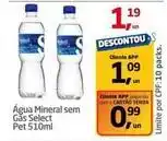 Tenda Atacado Select - água mineral sem gás oferta