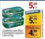 Tenda Atacado Coqueiro - sardinhas com oleo comestivel oferta