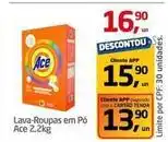 Tenda Atacado Ace - lava-roupas em pó oferta