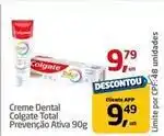 Tenda Atacado Colgate - creme dental total prevenção oferta