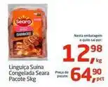 Tenda Atacado Seara - linguiça suína congelada oferta