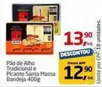 Tenda Atacado Santa massa - pão de alho tradicional e picante oferta