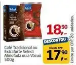 Tenda Atacado Select - café tradicional ou extraforte almofada ou a vácuo oferta