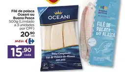 Carrefour Oceani / buona pesca - filé de polaca oferta