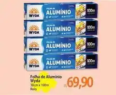 Atacadão Wyda - folha de aluminio oferta