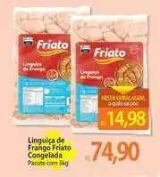 Atacadão Friato - linguiça de frango congelada oferta
