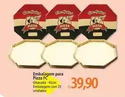Atacadão Fc - embalagem para pizza fc oferta